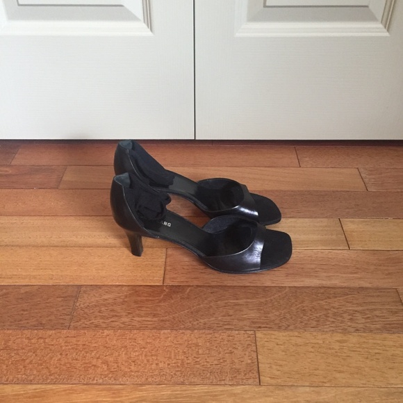 VINTAGE HELMUT LANG LEATHER HEELS - Picture 5 of 10